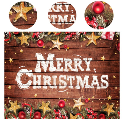 150 x 200cm Peach Skin Christmas Photography Background Cloth Party Room Decoration, Style: 3 - Cartoon by buy2fix | Online Shopping UK | buy2fix