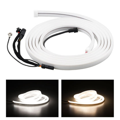 For Tesla Front Trunk LED Ambient Light Strip, Size: For 21-23 Model X(Warm White) - Atmosphere lights by buy2fix | Online Shopping UK | buy2fix