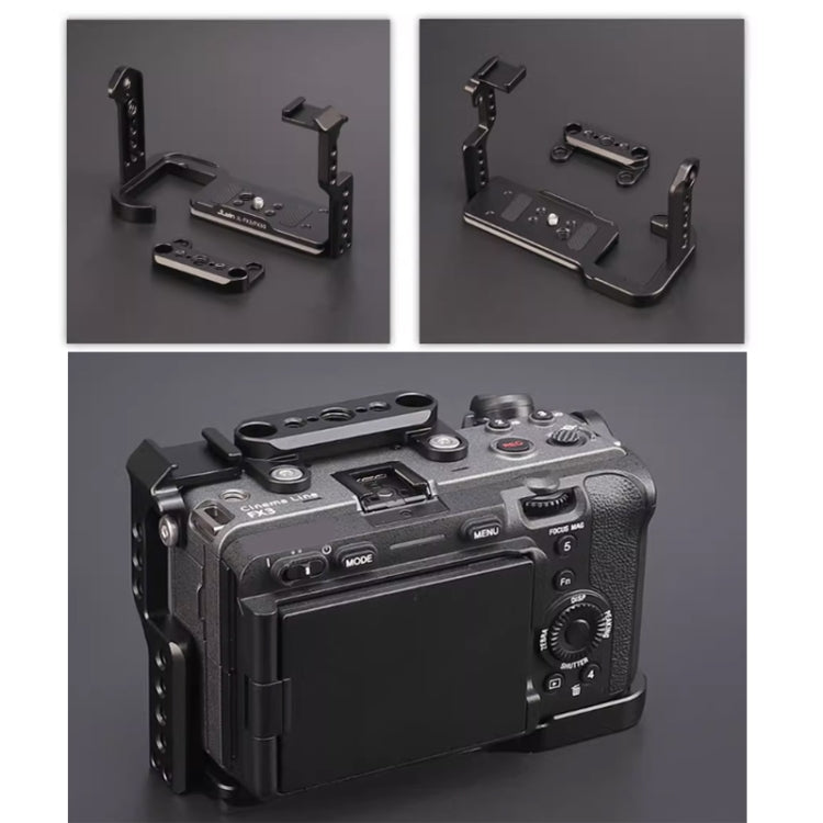 For Sony FX30 FX3 Camera JLWIN Protection Cage Stabilizer Rig, Spec: Only Top Board - Camera Cage by JLwin | Online Shopping UK | buy2fix