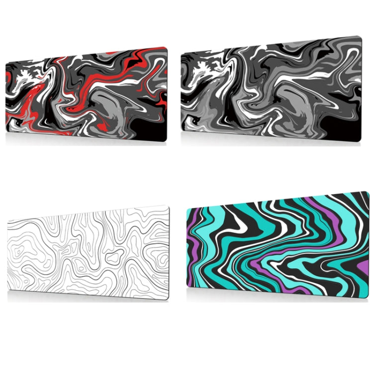 Large Abstract Mouse Pad Gamer Office Computer Desk Mat, Size: 300 x 600 x 2mm(Abstract Fluid 1) - Mouse Pads by buy2fix | Online Shopping UK | buy2fix