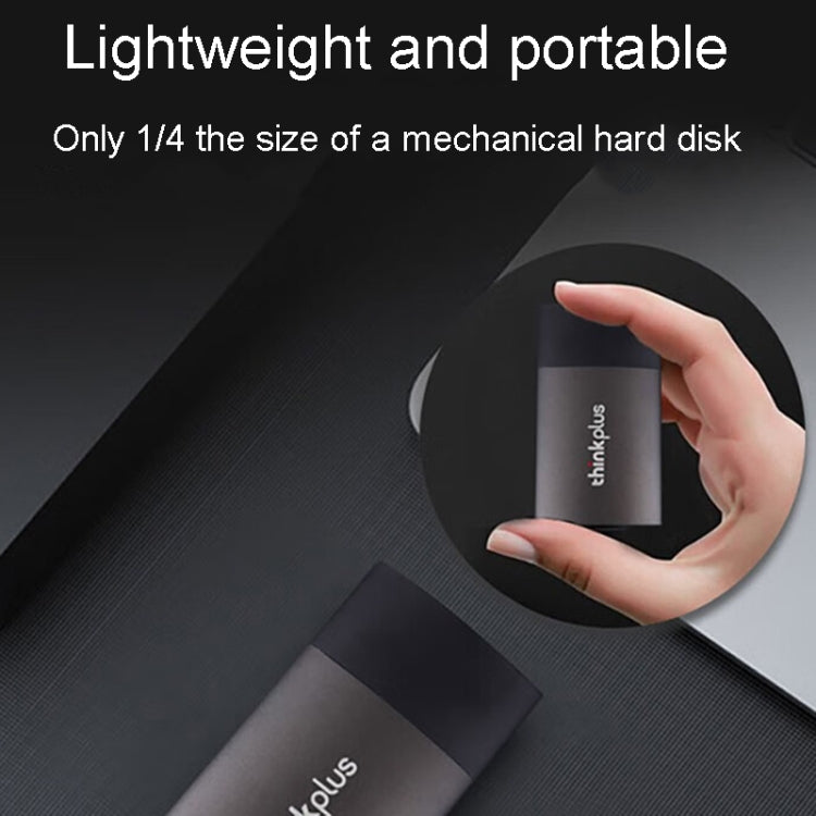 Lenovo Thinkplus US202 USB3.1 Compact And Portable Mobile Solid State Drive, Capacity: 512G - Solid State Drives by Lenovo | Online Shopping UK | buy2fix