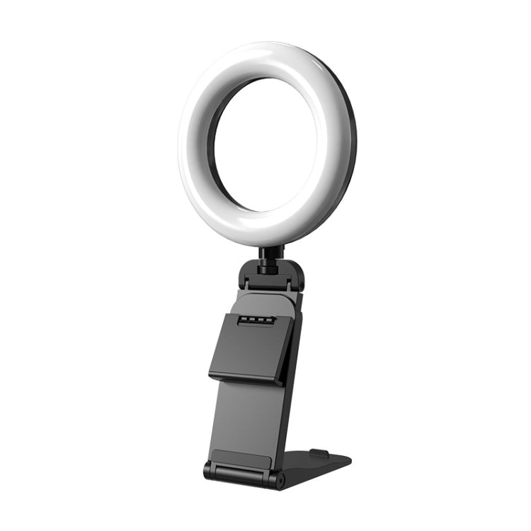 Desktop Ring Fill Light Video Conferencing Computer Fill Lamp With Multi-Function Bracket 3000-6500K - Ring Light by buy2fix | Online Shopping UK | buy2fix