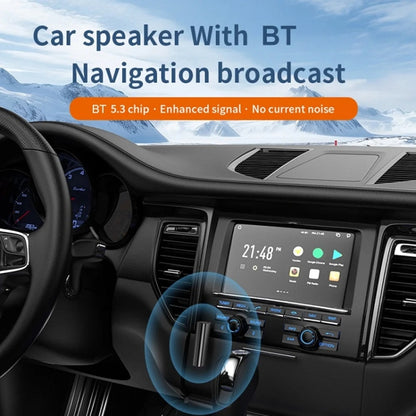 Bluetooth 5.3 Car TF Playback AUX Receiver Transmitter - Bluetooth Adapters by buy2fix | Online Shopping UK | buy2fix