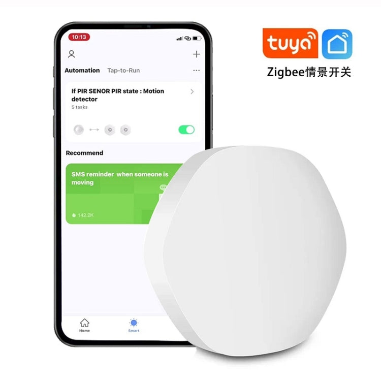 Zigbee Tuya Multi-Scene Linkage Wireless Smart Switch(YSB22) - Universal by buy2fix | Online Shopping UK | buy2fix