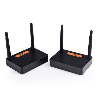 Measy FHD676 Full HD 1080P 3D 5-5.8GHz Wireless HDMI Transmitter (Transmitter + Receiver) Transmission Distance: 200m, Specifications:US Plug - Set Top Box & Accessories by Measy | Online Shopping UK | buy2fix