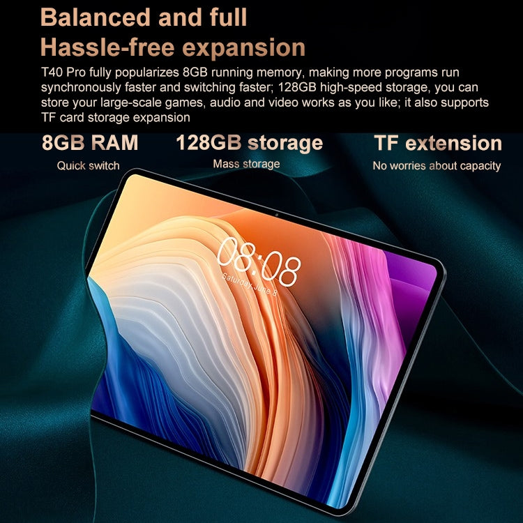 Teclast T40 Pro 4G LTE Tablet PC, 10.4 inch, 8GB+128GB, Android 11 Unisoc T616 Octa Core, Network: 4G, Global Version Support Google Play - TECLAST by TECLAST | Online Shopping UK | buy2fix