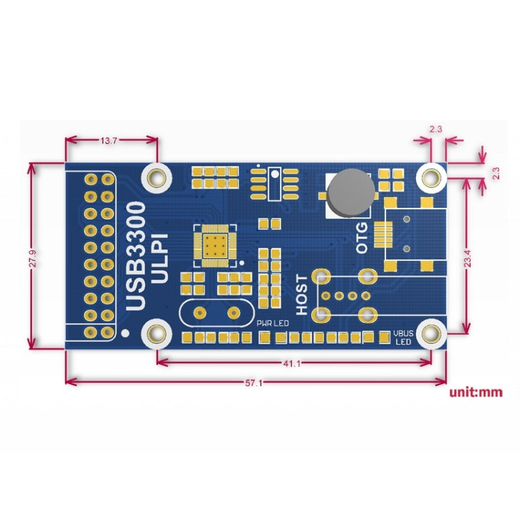 Waveshare USB3300 USB HS Board - Modules Expansions Accessories by Waveshare | Online Shopping UK | buy2fix