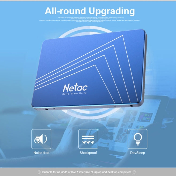 Netac N500S 480GB SATA 6Gb/s Solid State Drive - Solid State Drives by Netac | Online Shopping UK | buy2fix