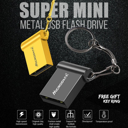 MiCRODATA 32GB USB 2.0 Computer Car Two-use Mini U Disk (Black) - Computer & Networking by MiCRODATA | Online Shopping UK | buy2fix